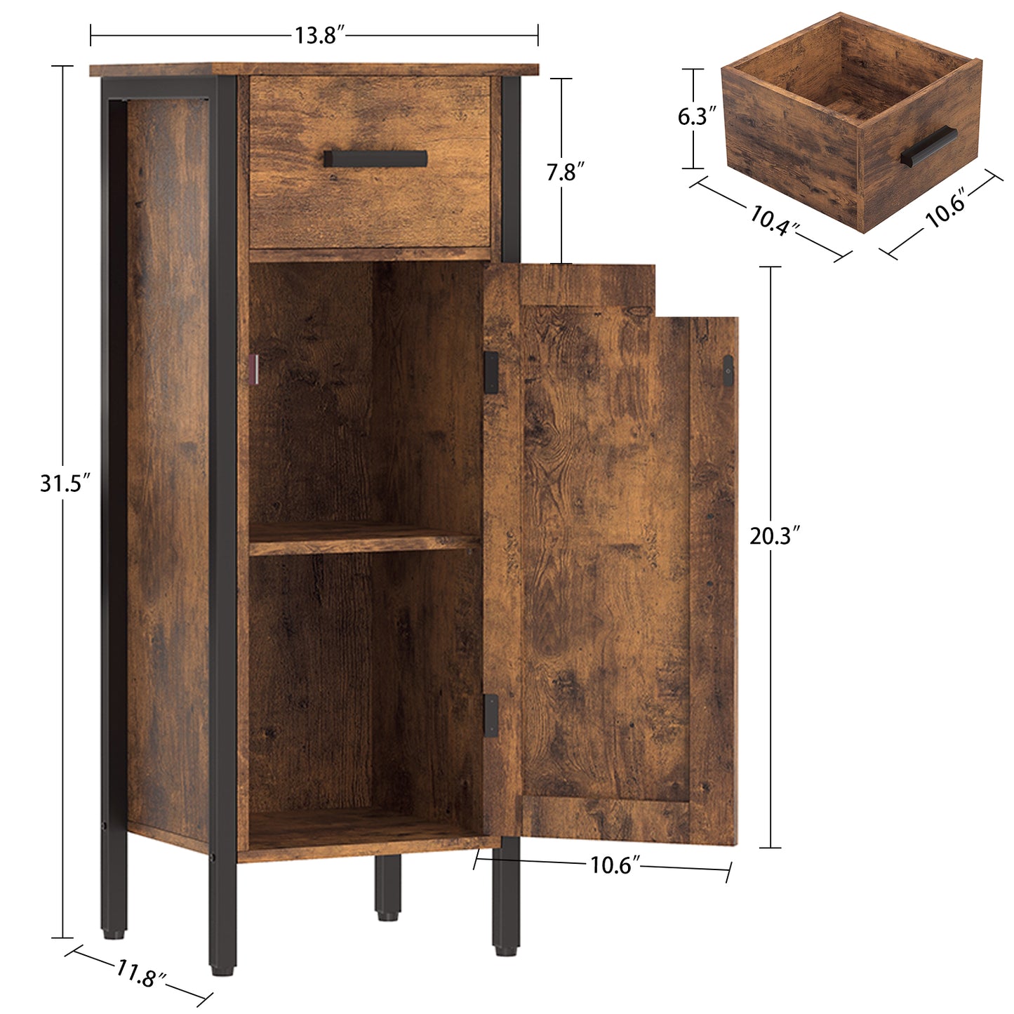 USIKEY Side Cabinet