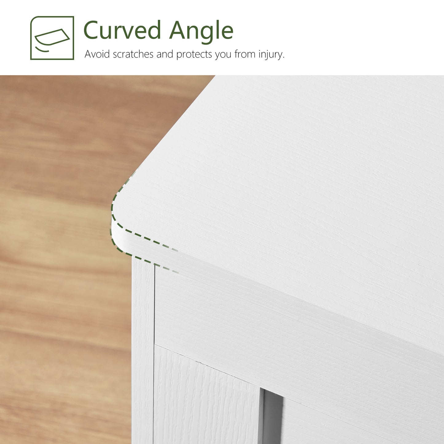 USIKEY Toy Chest, Toy Box for Living Room, Storage Chest with 2 Safety Hinges, 29“ Lift Top Storage Bench, for Bedroom, Entryway, White