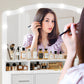 USIKEY Large Vanity Set with Large Lighted Mirror