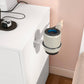 USIKEY Large Vanity Table Set with Lighted Mirror & Charging Station