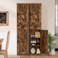USIKEY 67.1" H Storage Cabinet, Tall Cabinet with 6 Shelves & Drawer, Slim Storage Cabinet with Adjustable Shelves for Living Room, Kitchen