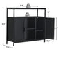 USIKEY Storage Cabinet with 2 Doors