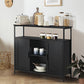 USIKEY Storage Cabinet with 2 Doors