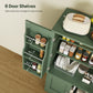 USIKEY Pantry Cabinet, Kitchen Pantry Storage Cabinet with Doors and Adjustable Shelves, Food Pantry for Kitchen, Dining Room, Living Room and Garage