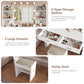 USIKEY Large Vanity Set with 10 Light Bulbs