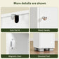 USIKEY Narrow Bathroom Storage Cabinet with Adjustable Shelves & Drawer, 71" H Tall Bathroom Cabinet, Slim Storage Cabinet for Small Spaces, White