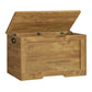 USIKEY 39.4” Storage Chest, Toy Box with 2 Safety Hinges, Storage Bench with Storage, Toy Chest for Bedroom