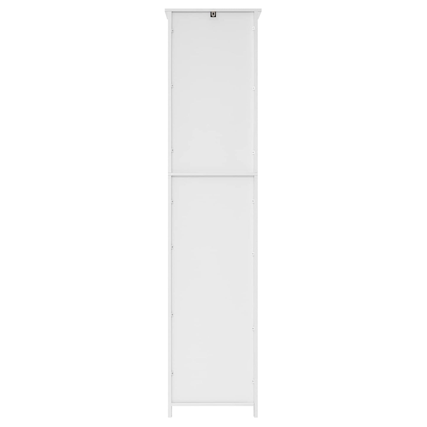 Tall Bathroom Cabinet, Storage Cabinet with 6 Shelves & Drawer, Bathroom Storage Cabinet with Adjustable Shelves, Tall Cabinet for Living Room, Home Office