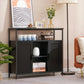 USIKEY Storage Cabinet with 2 Doors