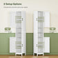 USIKEY 67" Tall Bathroom Cabinet with Adjustable Shelves and Doors, Narrow Bathroom Storage Cabinet for Small Space
