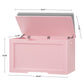 USIKEY 39.4” Storage Chest, Toy Box with 2 Safety Hinges, Storage Bench with Storage, Toy Chest for Bedroom