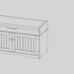 usikey Shoe Bench with Lift Top Storage, Storage Bench with Padded Seat Cushion, Entryway Bench with 2 Adjustable Shelves, for Entryway, Living Room, Bedroom