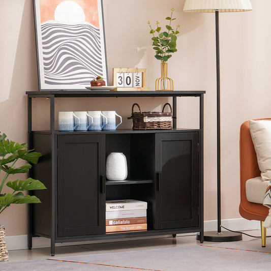 USIKEY Storage Cabinet with 2 Doors